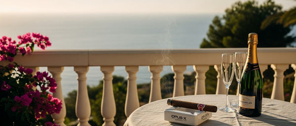 Opus X Society White Series Ashtray