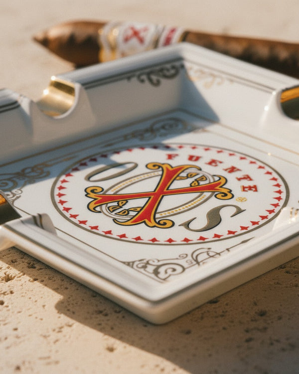 Opus X Society White Series Ashtray
