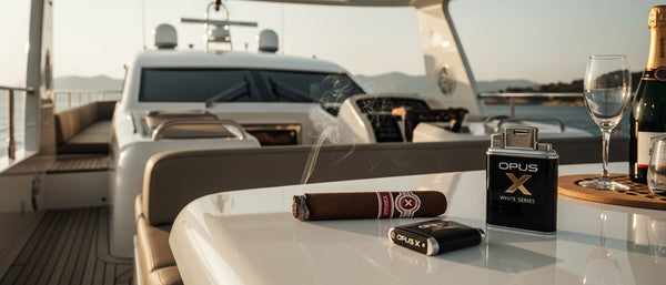 Opus X Society White Series Lighter
