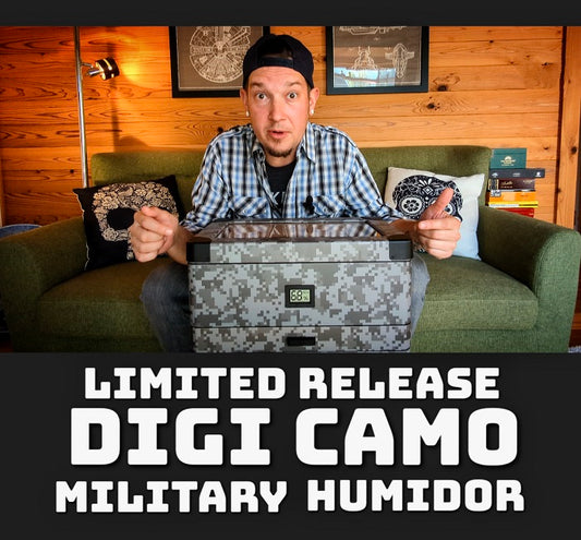 Sneak Peek: Inside the Special Edition Digi Camo Klaro Military Humidor