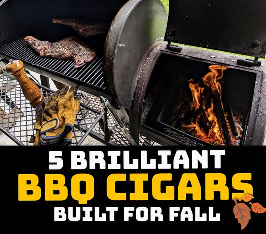 5 Brilliant BBQ Cigars Built for Fall Weather