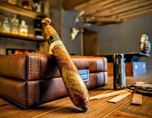 Jake Wyatt Cigar Co. "Fourth Dimension" Review: Flag Caps, Barber Poles & Pointy Nipples