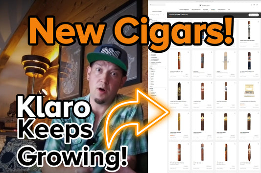 New Cigars Now Available at Klaro: September 2024 Catalog Update!