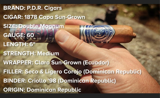 PDR Cigars "Capa Sun-Grown" Review: Cola Flavors & Firewood