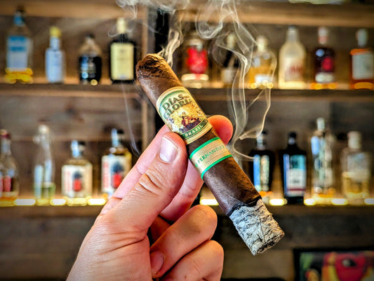 AJ Fernandez "Dias de Gloria Brazil" Review: A Chocolate Malted Milk Bomb In a Cedar Sleeved Cigar Tuxedo