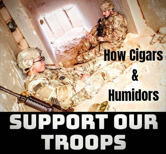 How Humidor Sales & New Cigars Help Support Our Troops