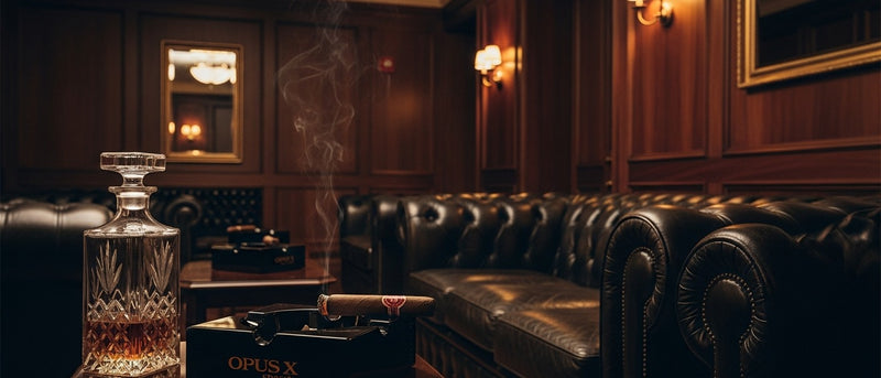 Opus X Society Black Series Ashtray