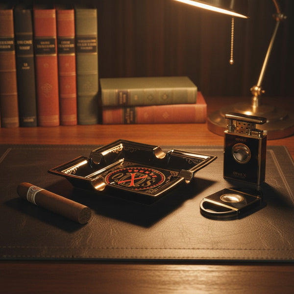 Opus X Society Black Series Ashtray