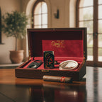 Opus X Society Lighter, Ashtray & Cutter Set — 6