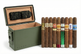 Smoke Can 30 Cal humidor with 9 premium cigars bundle hero